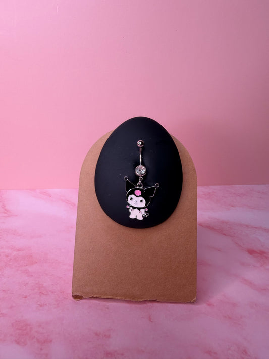 Sassy Kuromi Belly Ring