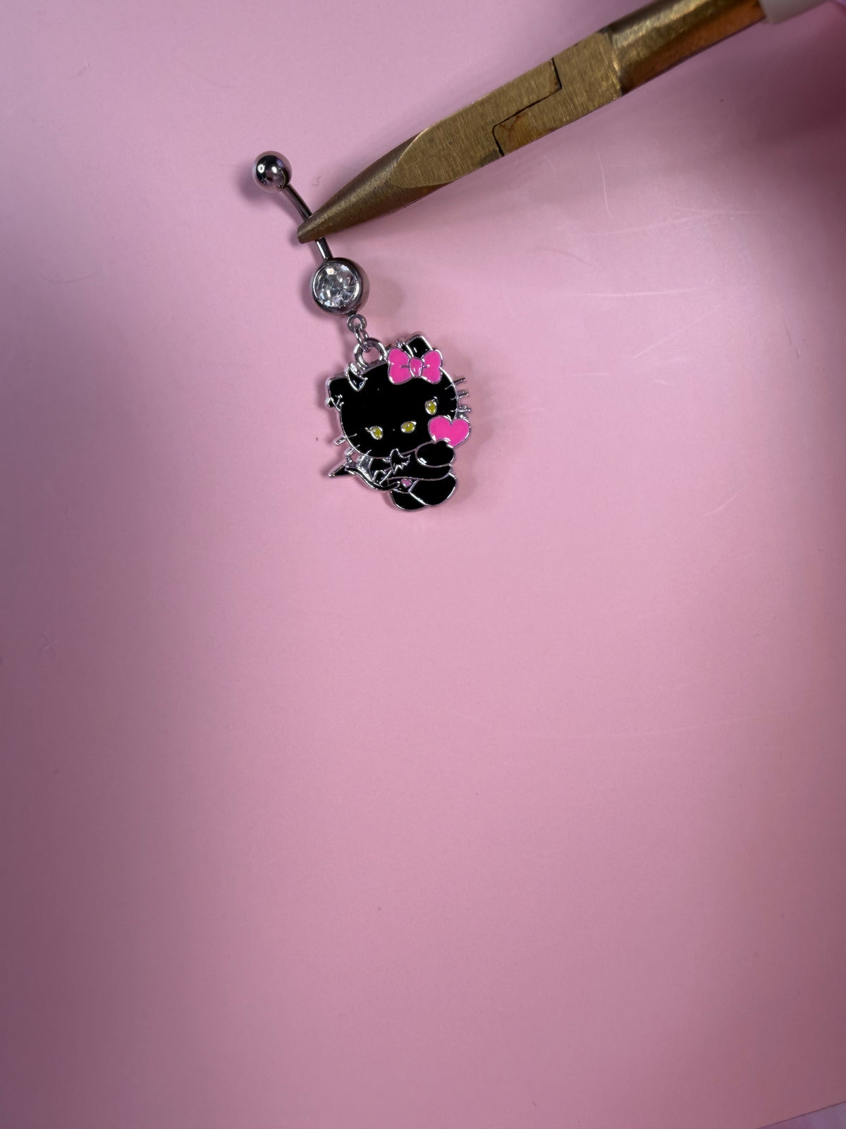 Cupid Kitty Belly Ring