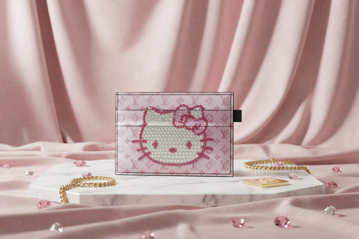 Designer Kitty Card Holder