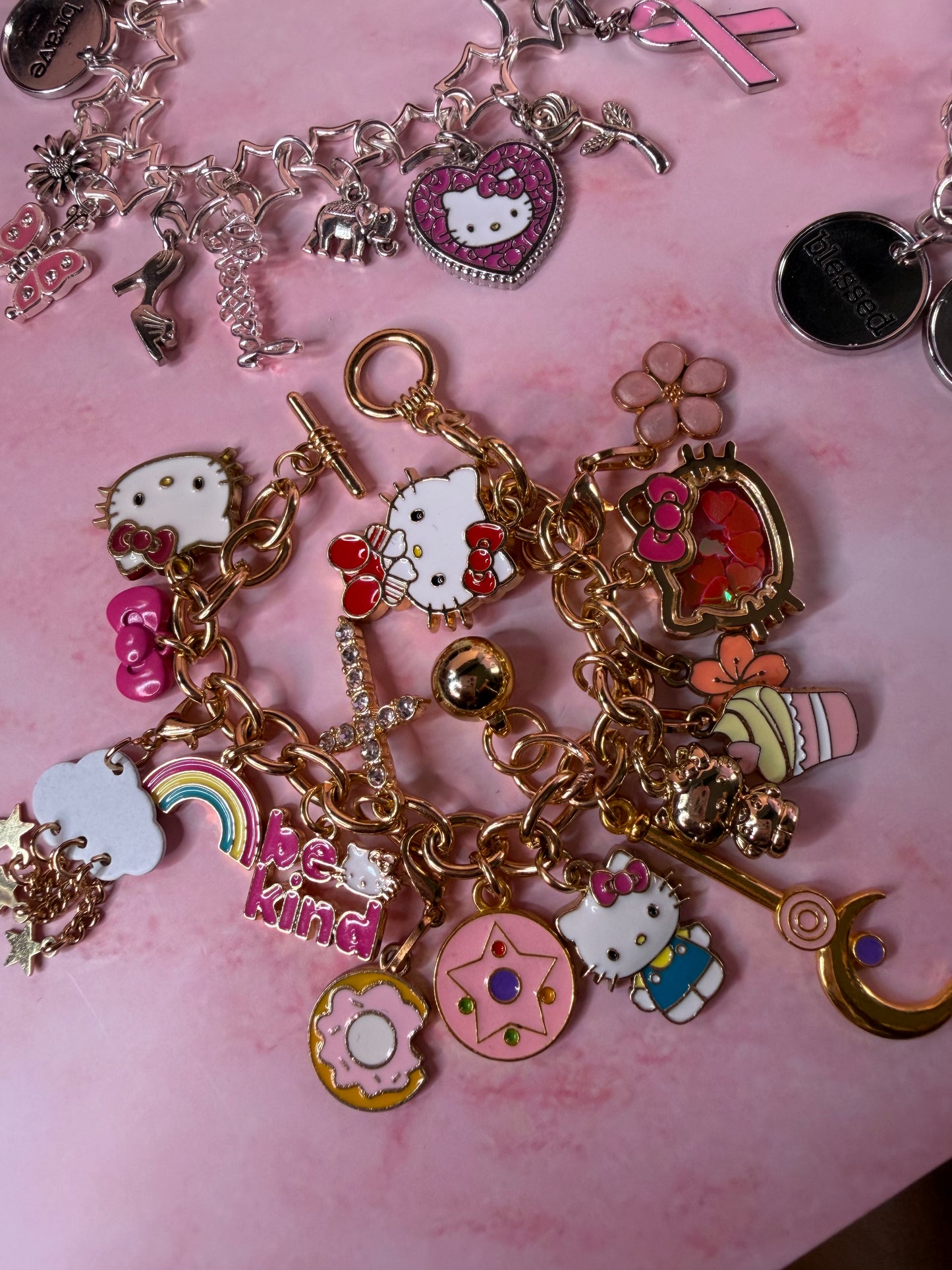 Premium Custom Name Charm Bracelet