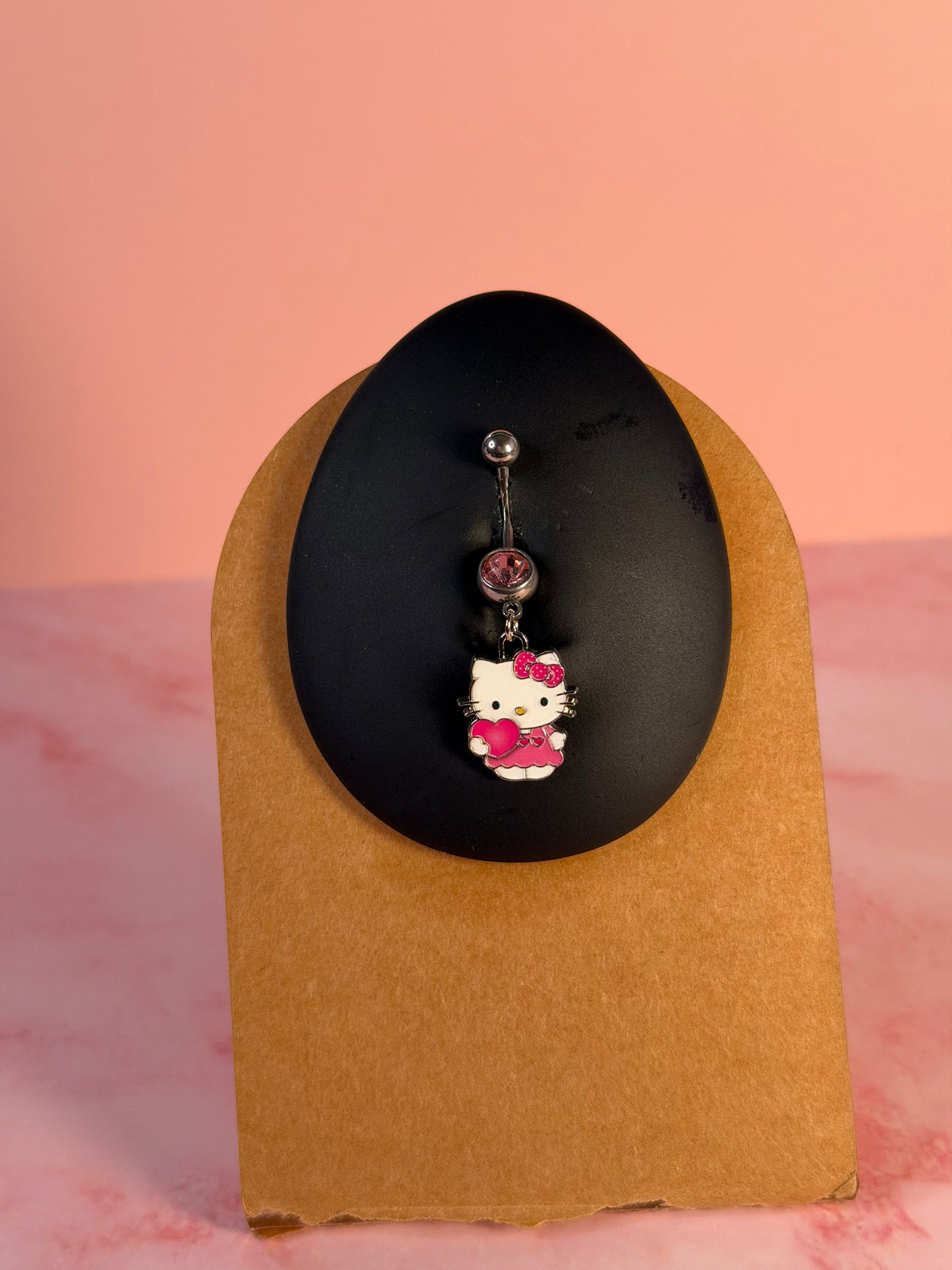 Love Me Kitty Belly Ring
