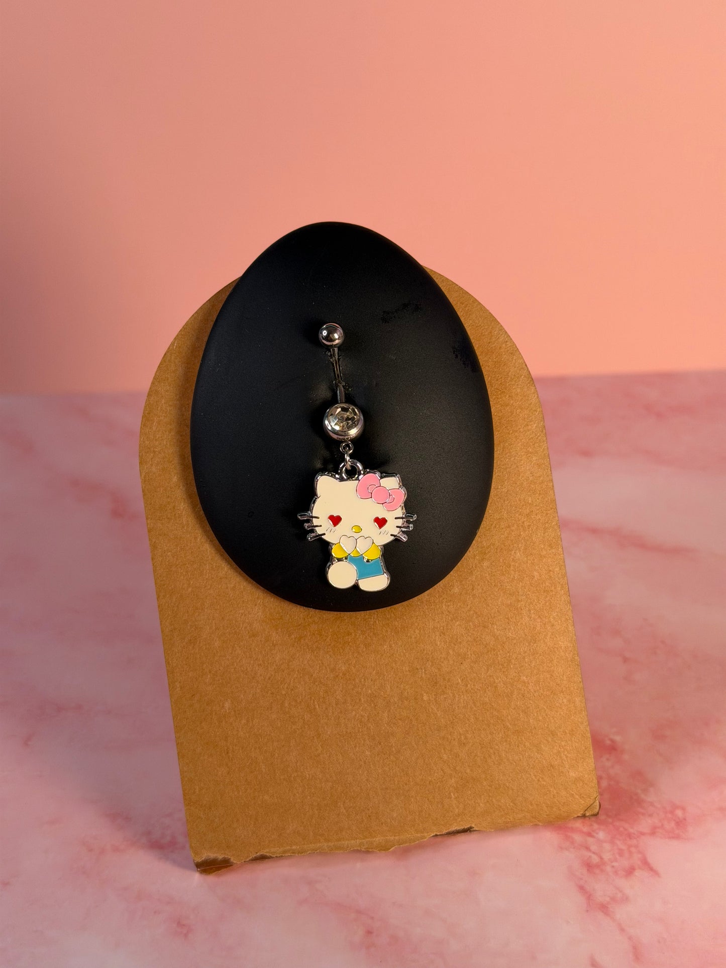 Obsessed Kitty Belly Ring
