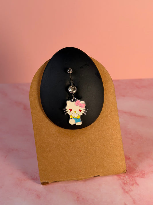 Obsessed Kitty Belly Ring