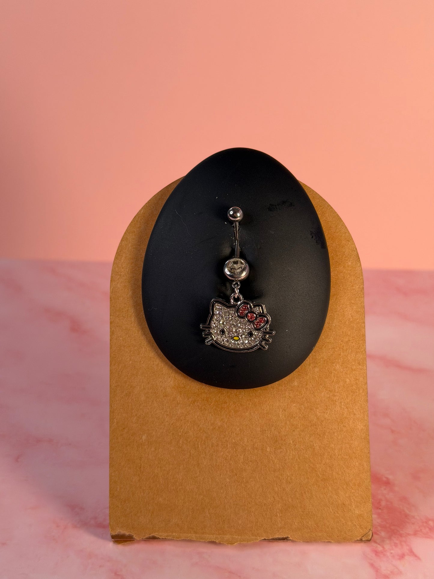 Sparkle Kitty Belly Ring