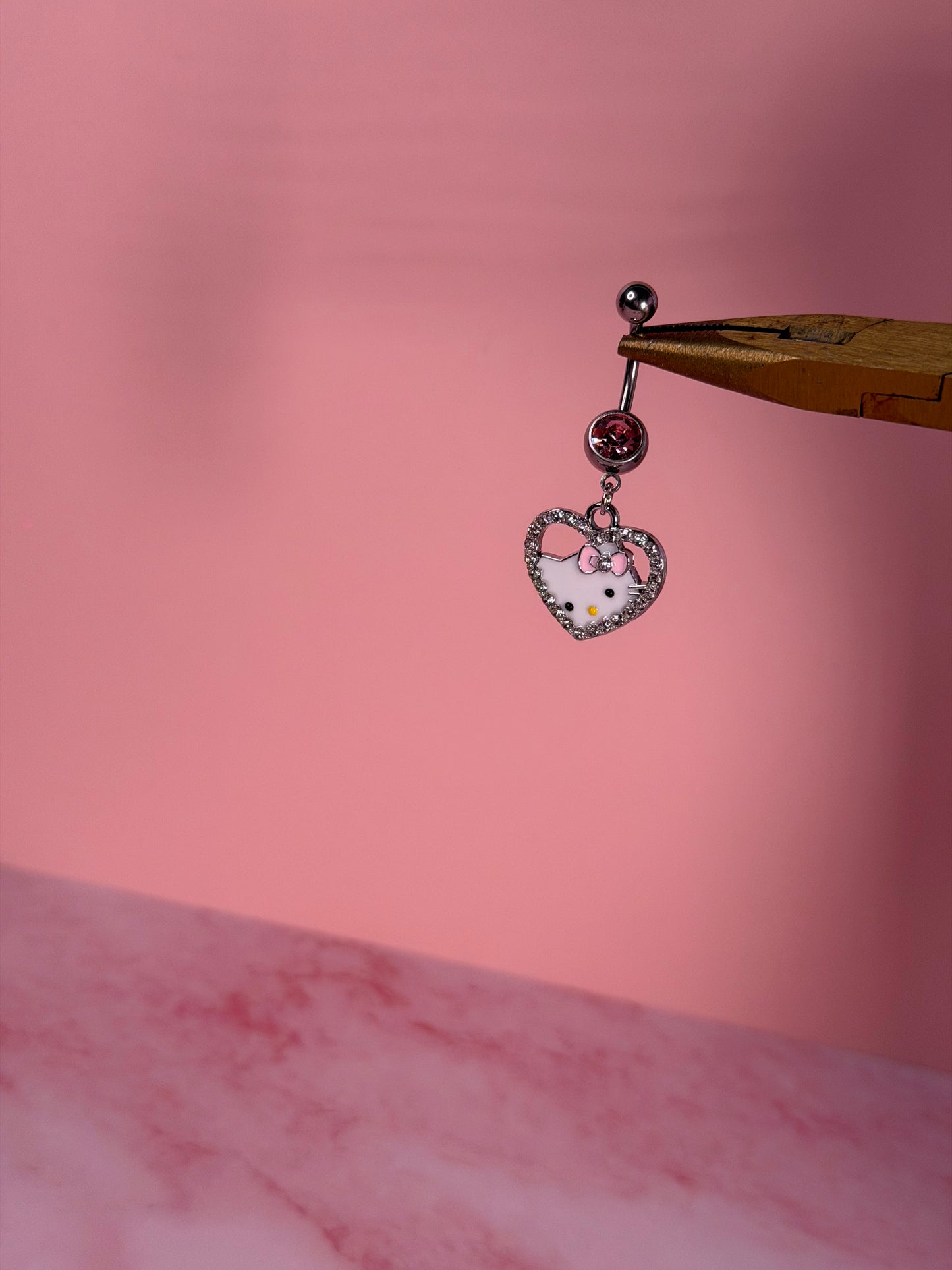 Just A Kitty Belly Ring