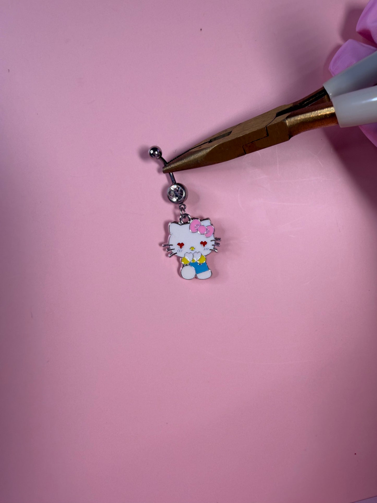 Obsessed Kitty Belly Ring
