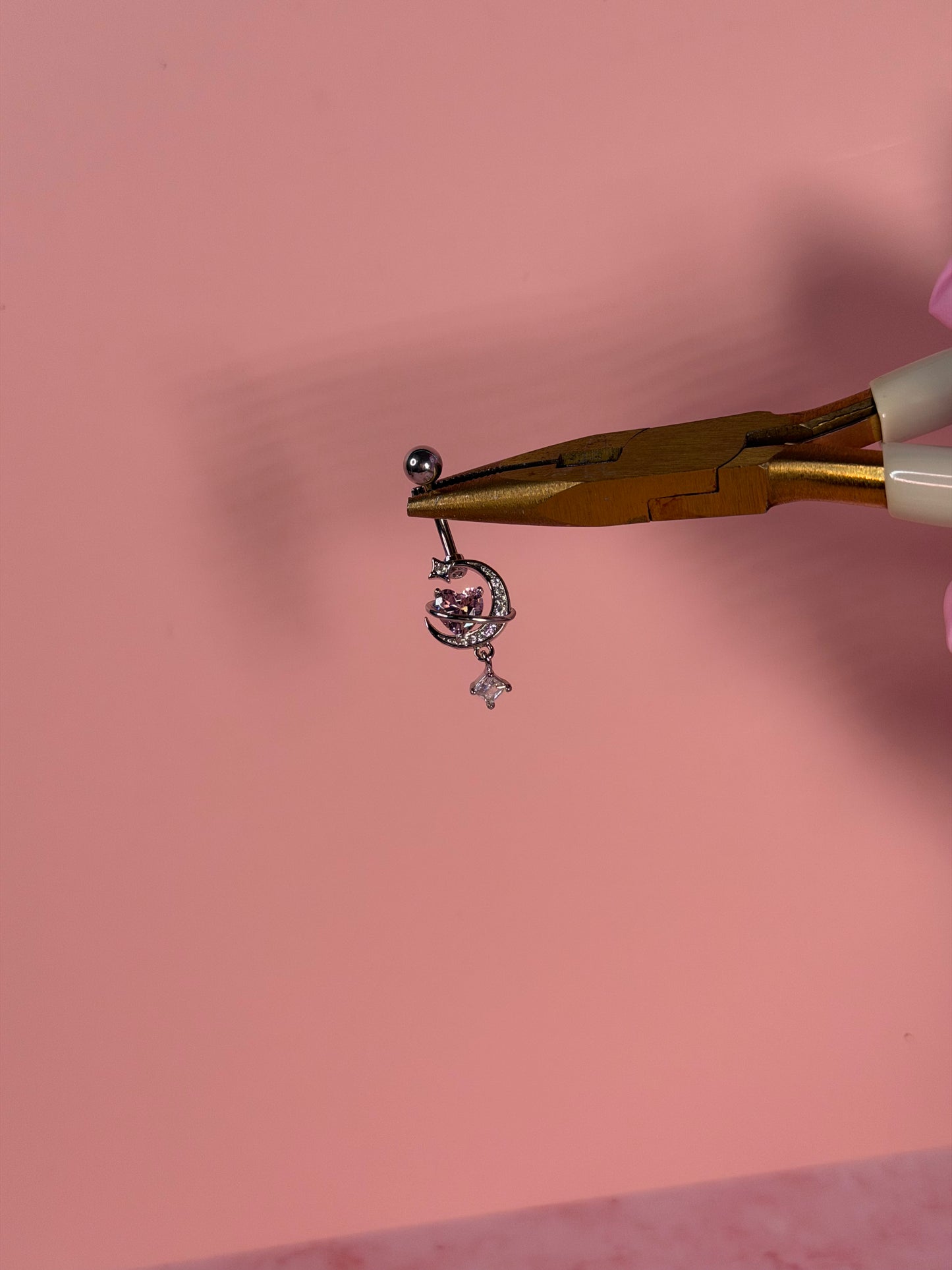 Moon Kiss Belly Ring