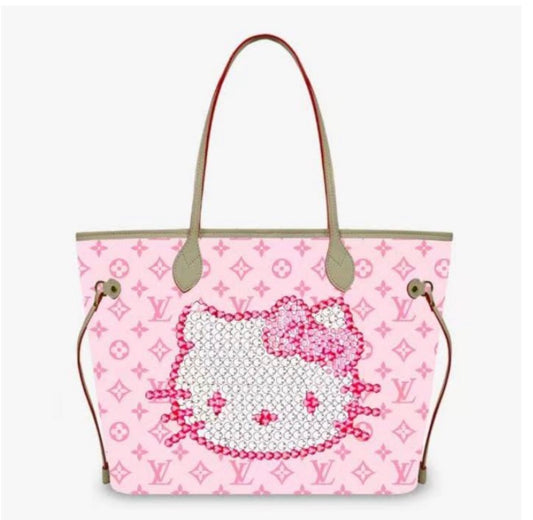 Designer Kitty Tote Bag